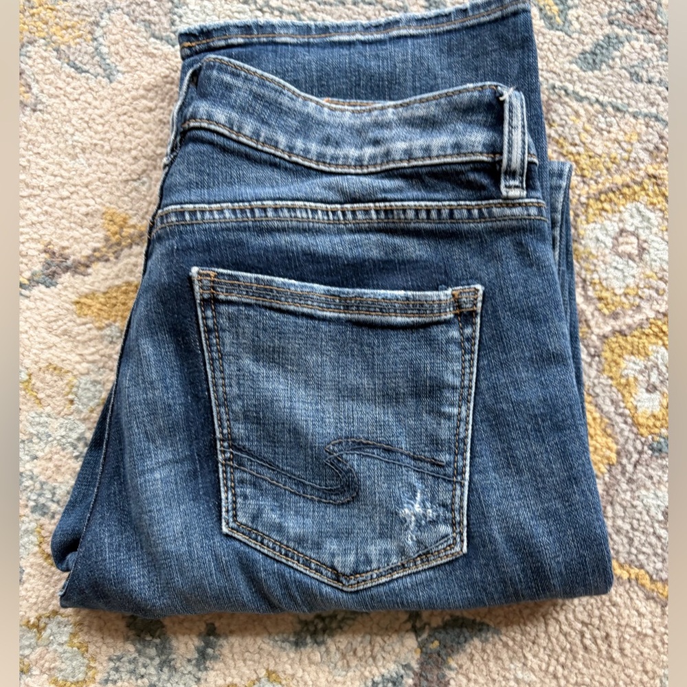 Silver Jeans Women's Boot Cut Jeans - Blue - Picture 2 of 4